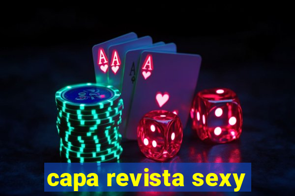 capa revista sexy